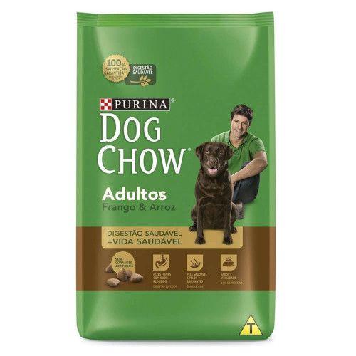 Imagem de Ração para Cachorro Adulto Dog Chow Sabor Frango e Arroz 3Kg