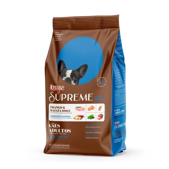 Ração Para Cachorro Alimento Quatre Supreme Adulto Raças Tamanho Pequeno Sabor Frango e Batata Doce 3KG Menor preço em Ração Para Cachorro Alimento Quatre Supreme Adulto Raças Tamanho Pequeno Sabor Frango e Batata Doce 3KG