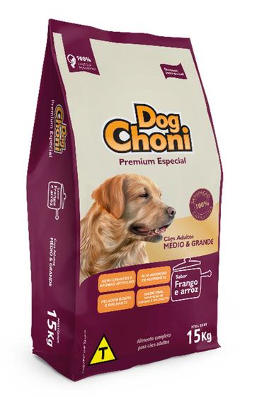 Ração para cachorro Dog Choni Frango Porte grande é ruim? Ração para cachorro Dog Choni Frango Porte grande é boa?