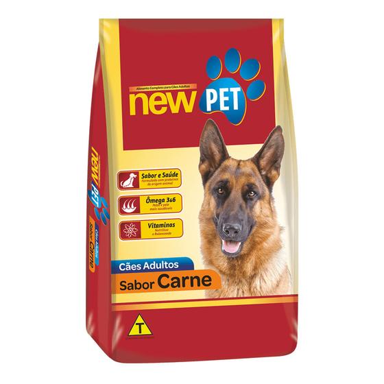 Ração para cachorro new pet 15kg Menor preço em Ração para cachorro new pet 15kg