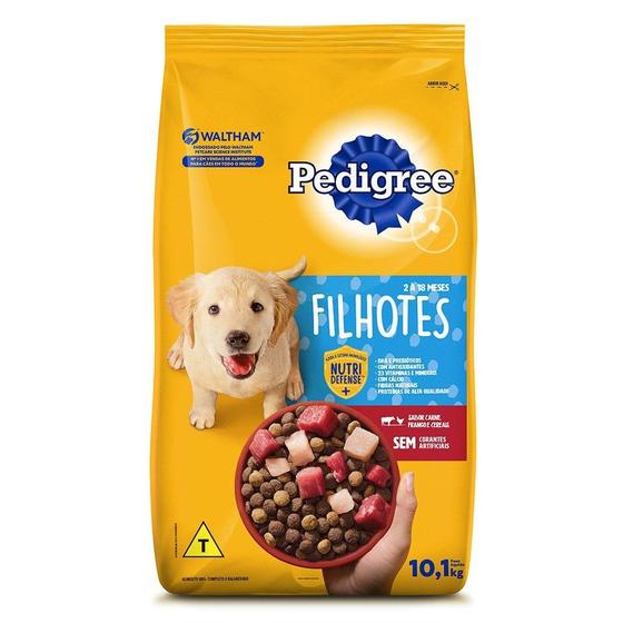 Imagem de Ração para Cachorro Pedigree Premium Filhotes Raças Médias e Grandes 10,1kg