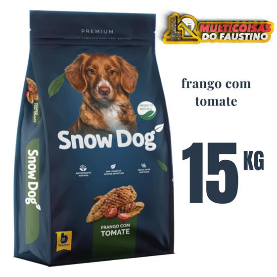 Ração Para Cachorro Snow Dog 15 kg Frango Com Tomate Menor preço em Ração Para Cachorro Snow Dog 15 kg Frango Com Tomate