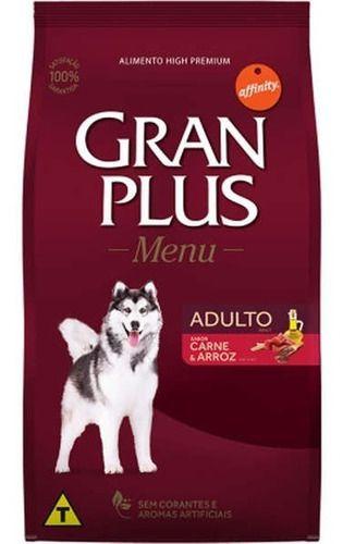 Imagem de Ração Para Cães Adultos Gran Plus Carne E Arroz 15kg