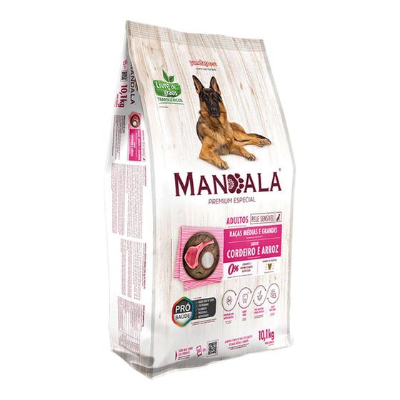 Ração Para Cães Mandala Premium Especial Adulto Cordeiro E Arroz 10,1Kg é boa?