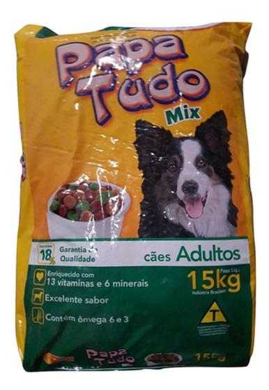 Imagem de Ração Para Cães Papa Tudo Mix 15kg