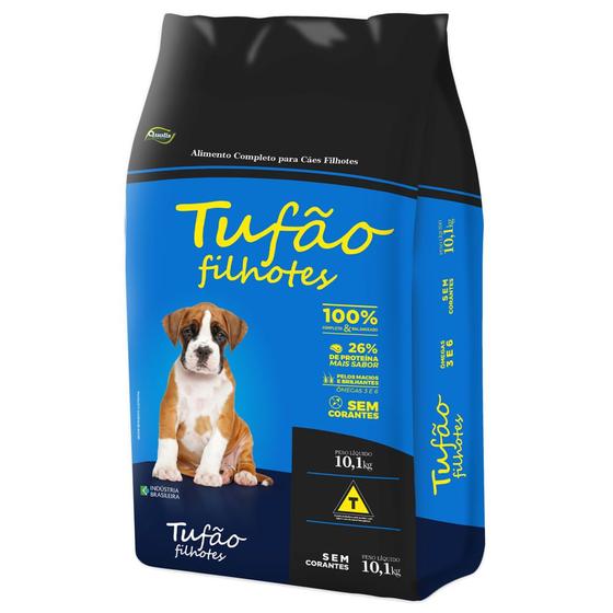 Imagem de Ração para Cães Tufão Filhotes 10,1kg