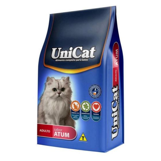 Imagem de Ração Para Gato Adulto Unicat sabor Atum 10,1 kg - Nutritop