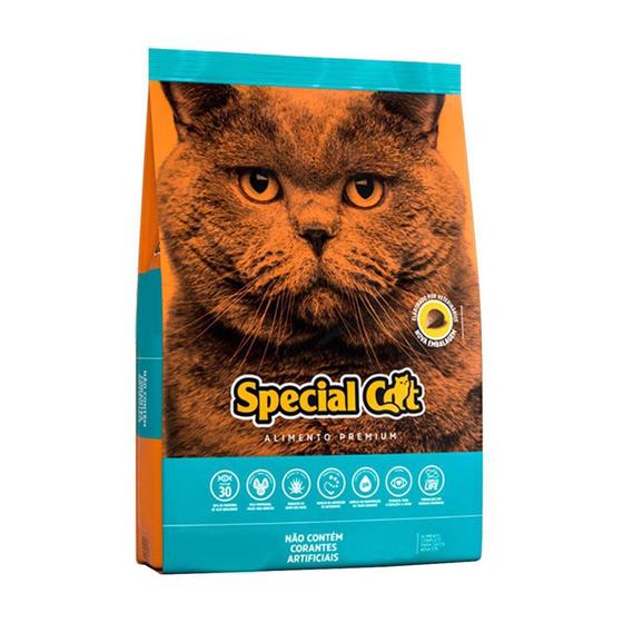 Imagem de Ração Para Gatos Adultos Special Cat Sabor Peixe 10.1Kg