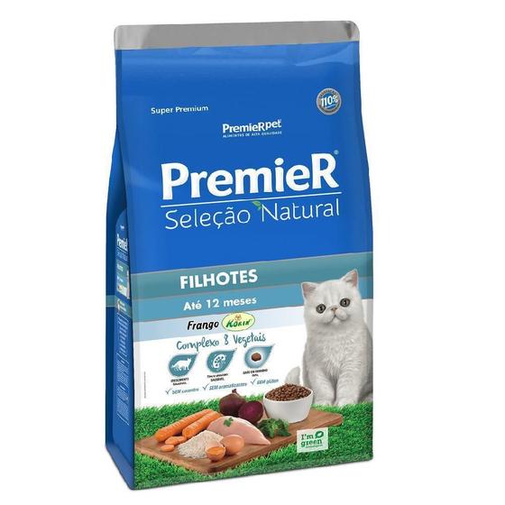 Imagem de Ração Para Gatos Premier Filhotes Seleção Natural 1,5Kg