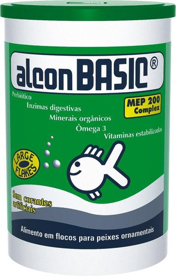 Imagem de Ração Para Peixe Alcon Basic Large Flakes 150g