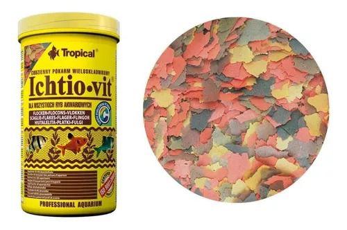 Imagem de Ração Para Peixes Ornamentais Tropical Ichtio Vit 20g/100ML
