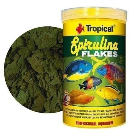 Imagem de Ração Para Peixes TROPICAL SPIRULINA FLAKES 20G