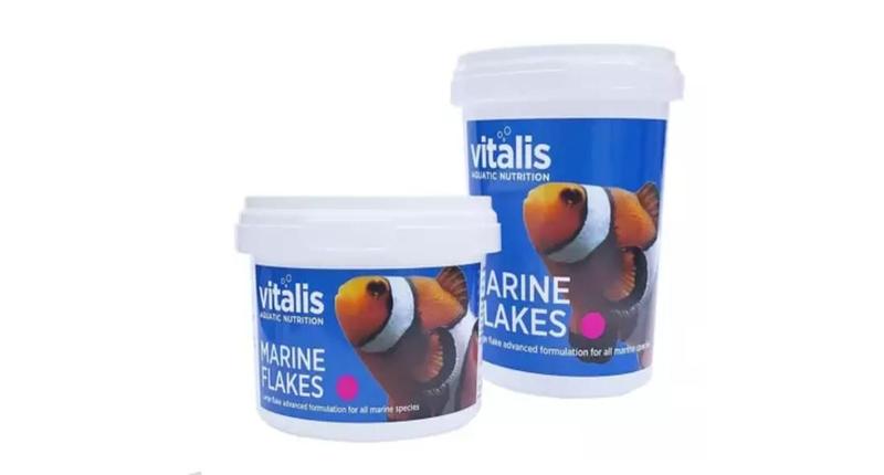 Imagem de Ração Para Peixes Vitalis MARINE FLAKES 22G - FLOCOS