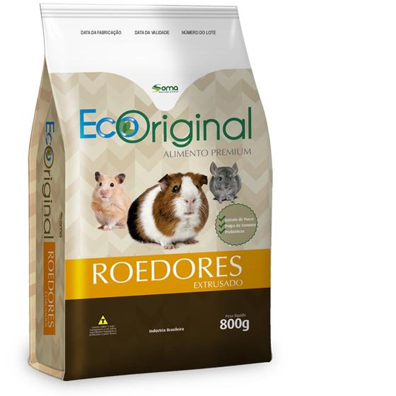 Imagem de Ração Para Roedores Extrusado Ecoriginal Premium 800g
