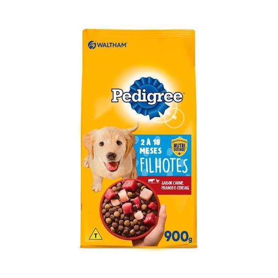 Imagem de Ração Pedigree Cães Filhotes Porte Médio E Grande Carne,