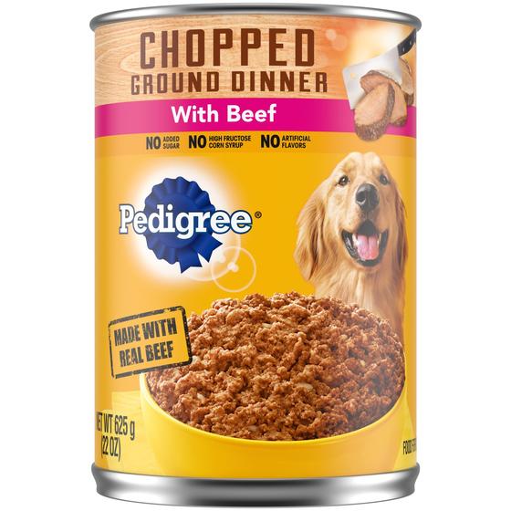 Imagem de Ração Pedigree para Cães - Jantar Moído com Carne Bovina (650ml x 12)