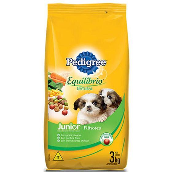 Imagem de Ração Pedigree para Cão Junior Equilíbrio Natural 3 kg