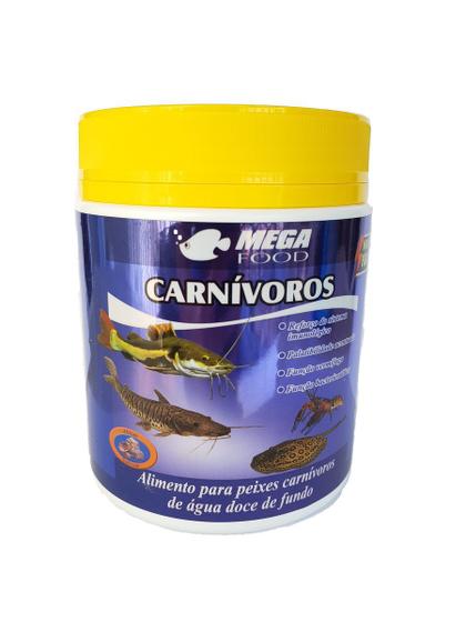 Imagem de Ração peixes Carnívoros Fundo 500g Mega Food