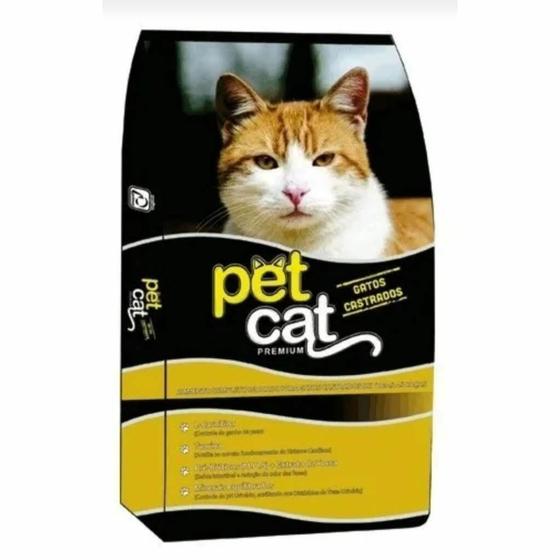 Imagem de Ração Pet Cat Premium  gatos castrados