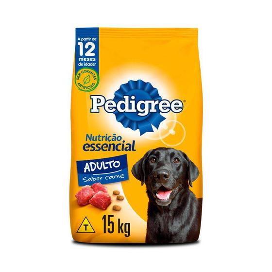 Imagem de Ração Pet Dog Pedigree Adultos Raças Grandes Nutrição Essencial 15kg