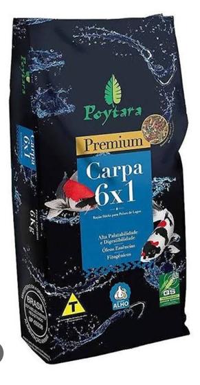 Imagem de Ração Poyrara Mix 1,5kg Carpas e Kinguios