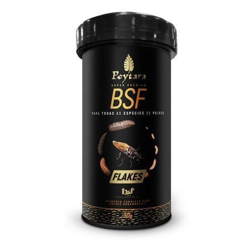 Imagem de Ração Poytara Black Line Bsf Flakes 30G