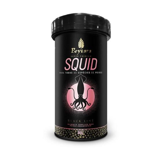 Imagem de Racao poytara black line squid 90g