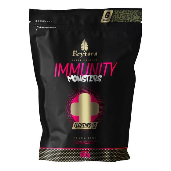 Imagem de Racao Poytara Blackline Immunity Monster Floating 600g(bag)