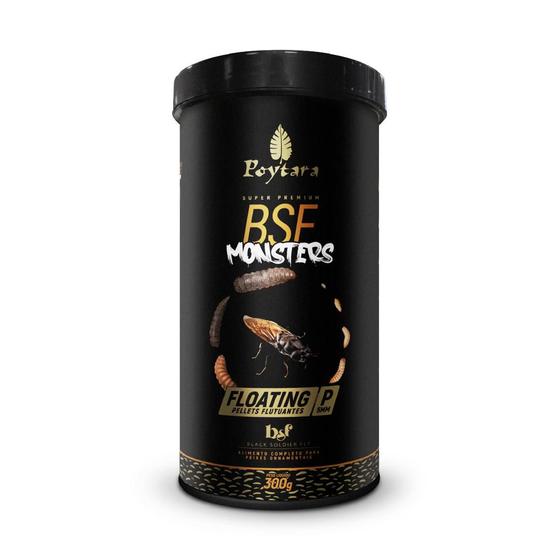 Imagem de Racao poytara  bsf monster floating p 300g