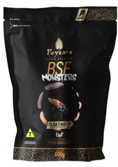 Imagem de Ração Poytara Bsf Monsters P Floating 600g