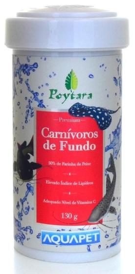 Imagem de Ração Poytara Carnivoros De Fundo 130g