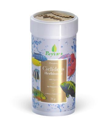 Imagem de Racao poytara ciclideos herbivoros(reprodutor) 75g