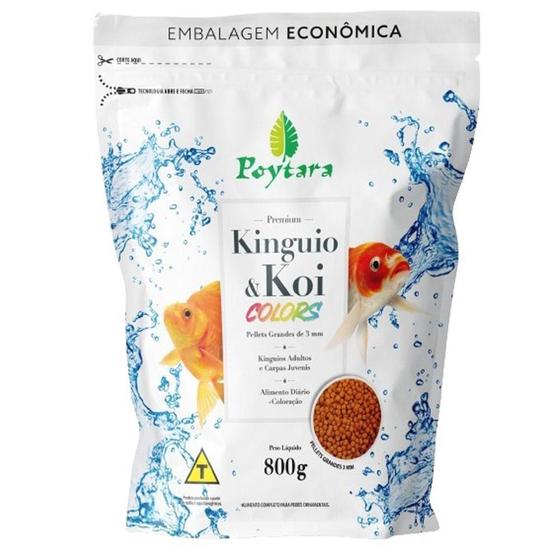 Imagem de Ração Poytara Kinguio & Koi 800g Carpa