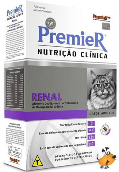 Imagem de Ração Premier Gatos Nutrição Clínica Renal 500 gr - PremieR Pet