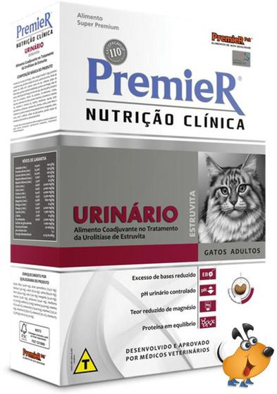 Imagem de Ração Premier Gatos Nutrição Clínica Urinário 1,5 kg - PremieR Pet