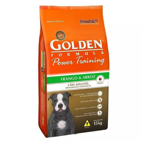 Imagem de Ração Premier Golden Power Training Cães Adultos 15kg