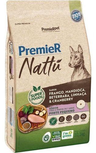 Imagem de Ração Premier Nattú Mandioca Para Cães Idosos Pequeno 10kg