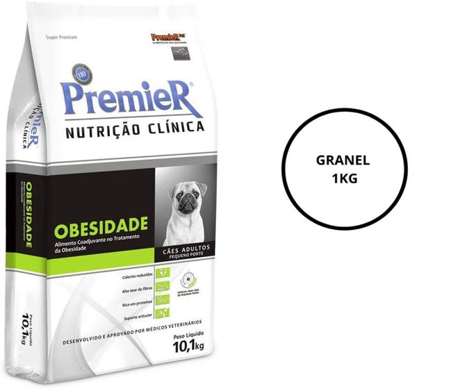 Imagem de Ração Premier Nutrição Clínica Obesidade Para Cães Adultos 1 kg ( A GRANEL)