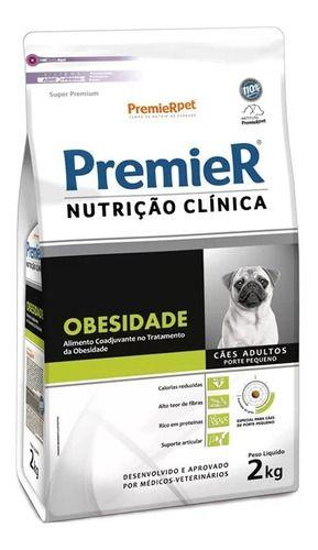 Imagem de Ração Premier Nutrição Clínica Obesidade Para Cães Adultos de Pequeno Porte 2kg