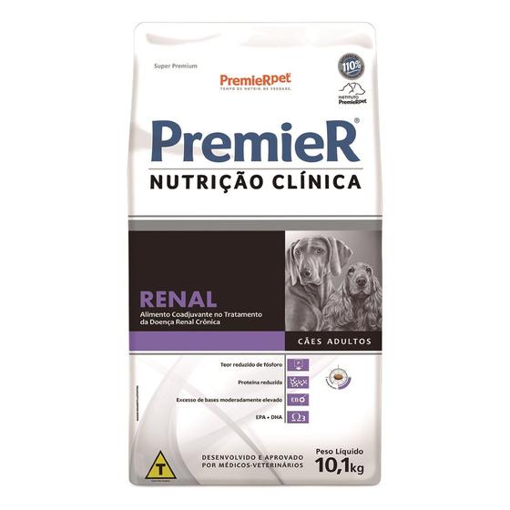 Imagem de Ração Premier Nutrição Clínica Renal Cães Adultos Médio e Grande 10,1 Kg