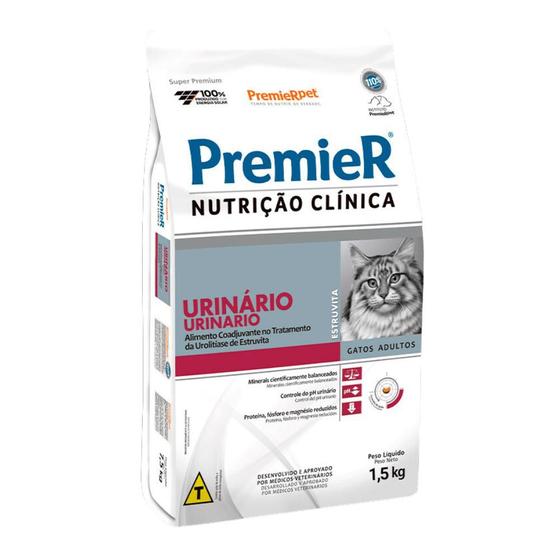 Imagem de Ração Premier Nutrição Clínica Urinário para Gatos 1,5 Kg
