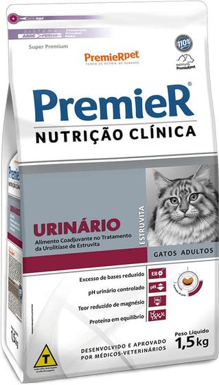 Imagem de Ração Premier Nutrição Clínica Urinário para Gatos 1,5KG