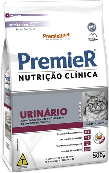 Imagem de Ração Premier Nutrição Clínica Urinário para Gatos 500g