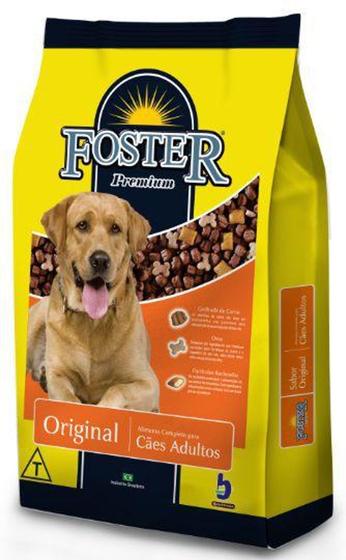 Ração premium foster original adulto 15kg - pet foods - BRAZILIAN PET FOODS S.A Menor preço em Ração premium foster original adulto 15kg - pet foods - BRAZILIAN PET FOODS S.A