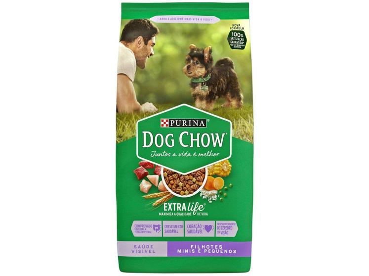 Imagem de Ração Premium para Cachorro Dog Chow - ExtraLife Filhote 3kg