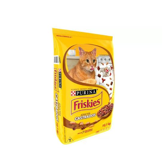 Imagem de Ração Premium para Gato Castrados Friskies Megamix Adulto 10,1kg