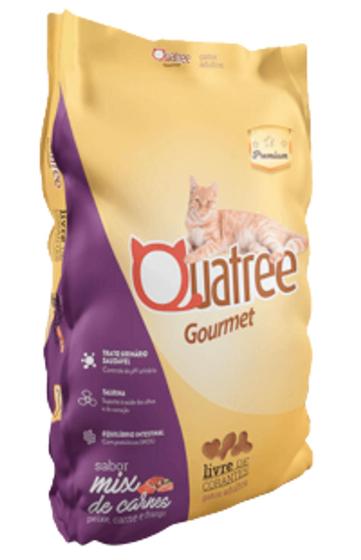 Imagem de Ração Premium Quatree Gourmet Adulto Raças Pequenas 3 kg