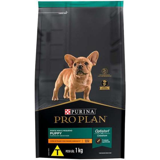 Imagem de Ração Pro Plan Nestlé Purina para Cães Filhotes de Porte Mini e Pequeno Sabor Frango