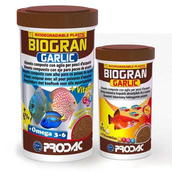 Imagem de Racao prodac garlic biogran 120g