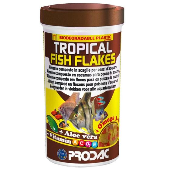 Imagem de Racao prodac tropical fish flakes 200g
